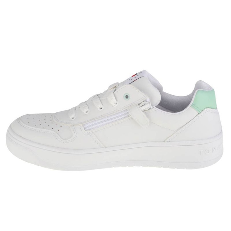 Tommy Hilfiger Zapatilla de deporte con cordones y corte bajo T3A4-32143-1351A166 blanco 1 Tommy Hilfiger Zapatilla de deporte con cordones y corte bajo T3A4-32143-1351A166 blanco 1