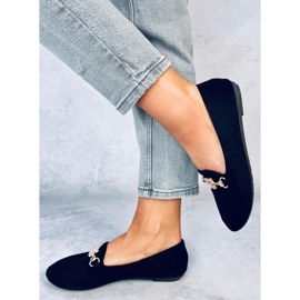Mocasines mujer Chloe Black negro 3