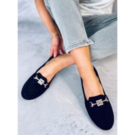 Mocasines mujer Chloe Black negro 4