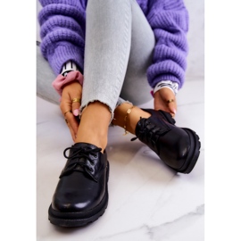 S.Barski Zapatos Oxford Clásicos Mujer Negro Colton 4