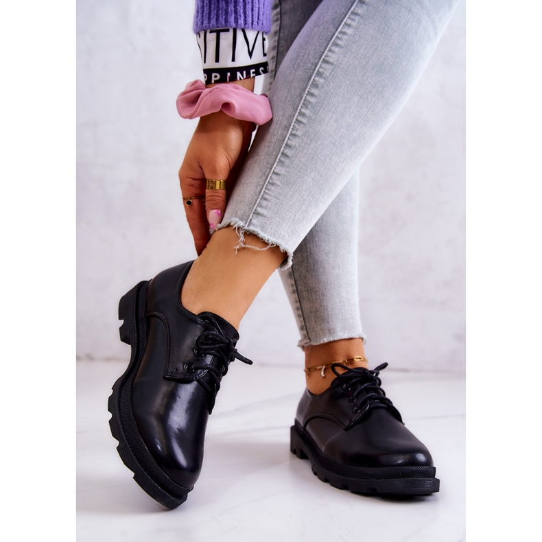 S.Barski Zapatos Oxford Clásicos Mujer Negro Colton 2 S.Barski Zapatos Oxford Clásicos Mujer Negro Colton 2