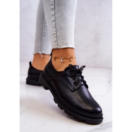 S.Barski Zapatos Oxford Clásicos Mujer Negro Colton 3