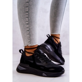 Vinceza Deportivas de mujer Sneakers Negras Spencer negro 4
