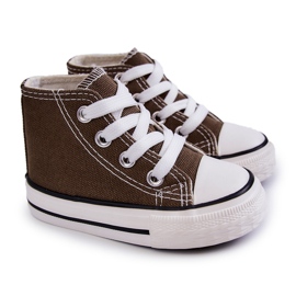 Deportivas Altas Infantiles Filemón Kaki verde 11