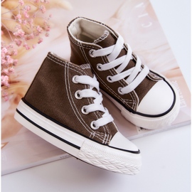 Deportivas Altas Infantiles Filemón Kaki verde 16