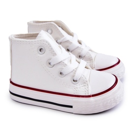 Deportivas Altas Infantiles Blanco Marney 5