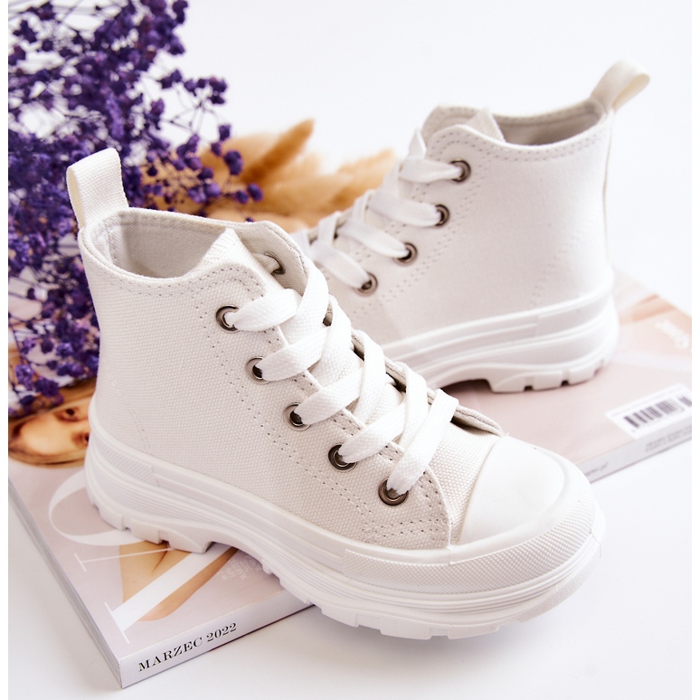 FR1 Deportivas Altas Infantiles Blancas Freeze blanco 2 FR1 Deportivas Altas Infantiles Blancas Freeze blanco 2