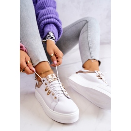 FILIPCZYK Deportivas De Piel Con Plataforma Blancas Mary Ann blanco 7