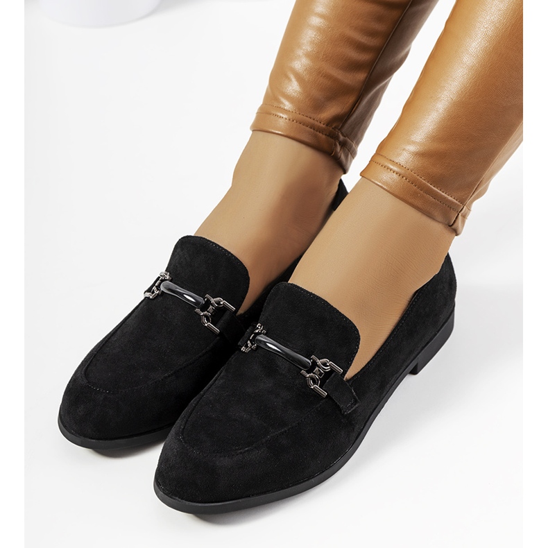 Mocasines mujer Selene negros 1 Mocasines mujer Selene negros 1
