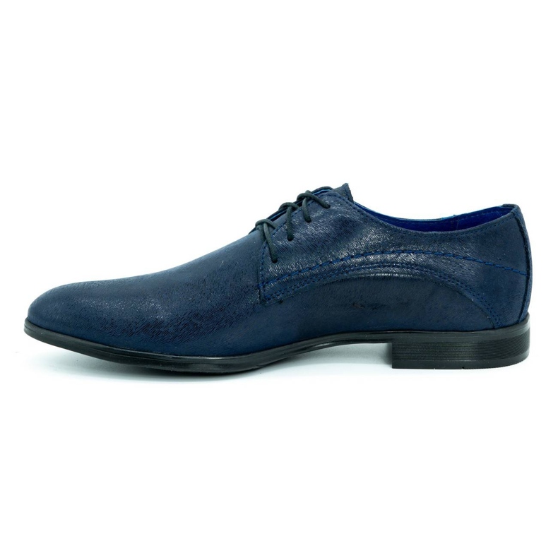 Polbut Zapatos de vestir hombre piel C3LAK azul marino 1