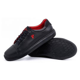 Polbut Zapatos hombre piel 2109 negro 3