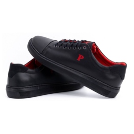 Polbut Zapatos hombre piel 2109 negro 5