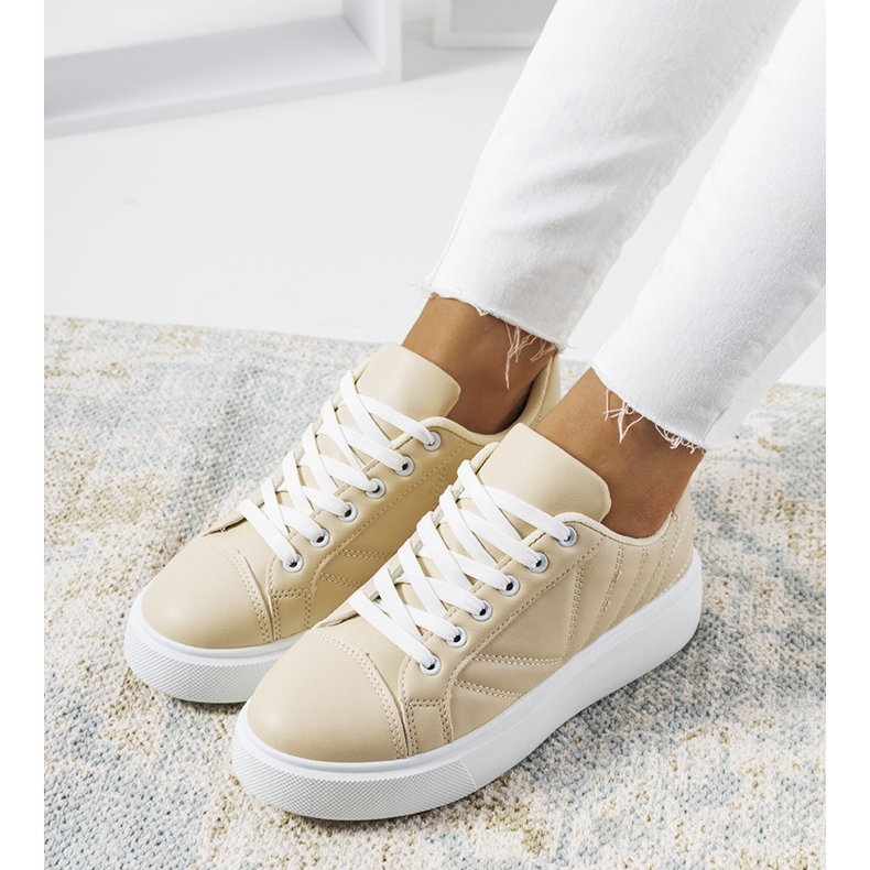 Deportivas beige suela gruesa Matthew 1 Deportivas beige suela gruesa Matthew 1