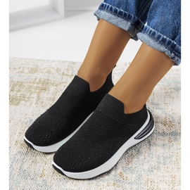 Zapatillas slip-on deportivas negras de Winston negro 2
