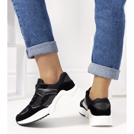 Deportivas Cotter negras brillantes negro 2