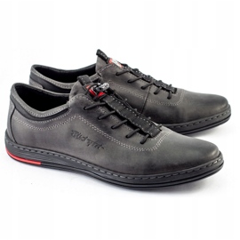 Polbut Zapato casual hombre piel K23 gris 1 Polbut Zapato casual hombre piel K23 gris 1