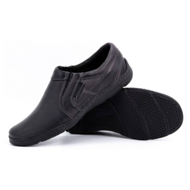 Joker Mocasines hombre piel gris 523J 3