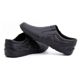 Joker Mocasines hombre piel gris 523J 5