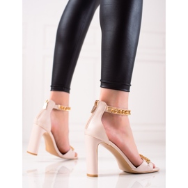 W. Potocki Elegantes sandalias Potocki beige 2 W. Potocki Elegantes sandalias Potocki beige 2