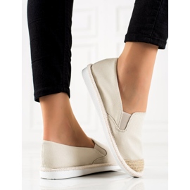 TRENDI Alpargatas Casual Beige 3