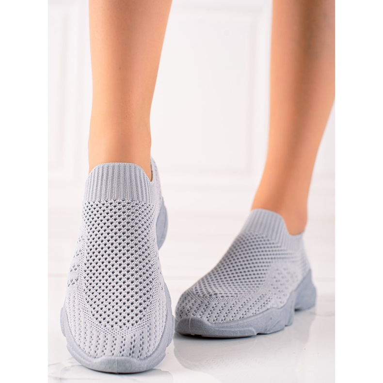 Sweet Shoes Zapatillas deportivas sin cordones gris 1