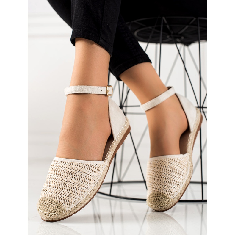 Anesia Paris Alpargatas Trenzadas Con Hebilla beige 1 Anesia Paris Alpargatas Trenzadas Con Hebilla beige 1