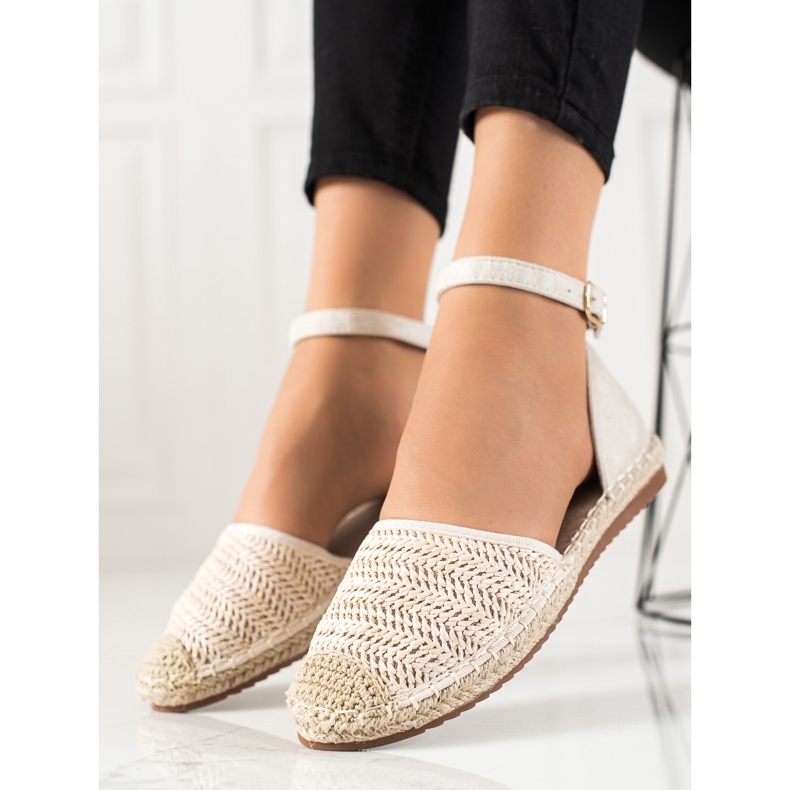 Anesia Paris Alpargatas Trenzadas Con Hebilla beige 2 Anesia Paris Alpargatas Trenzadas Con Hebilla beige 2