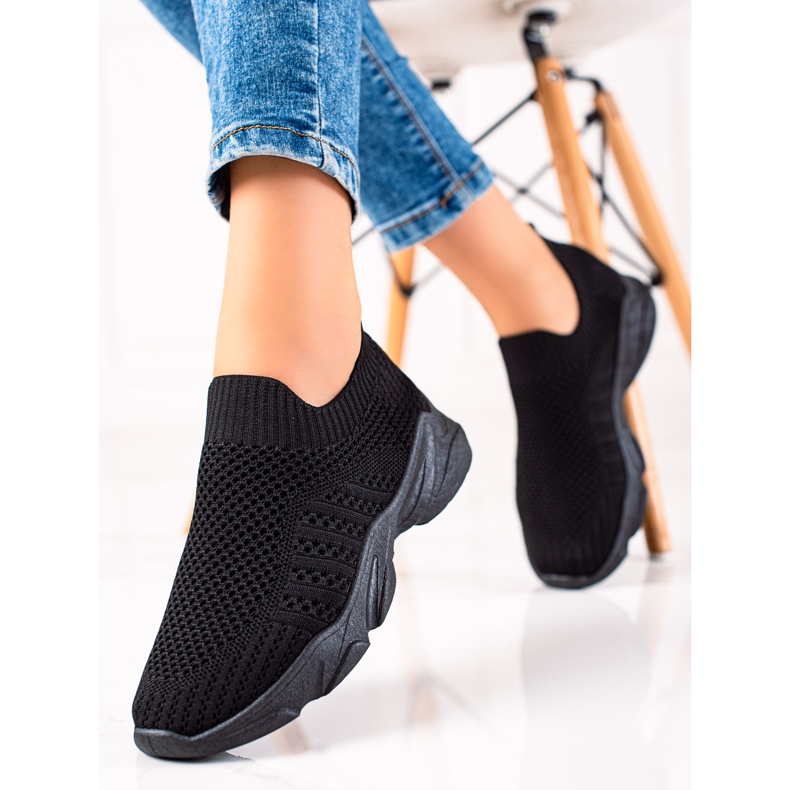 Sweet Shoes Zapatillas deportivas sin cordones negro 1