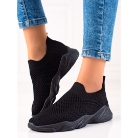 Sweet Shoes Zapatillas deportivas sin cordones negro 3