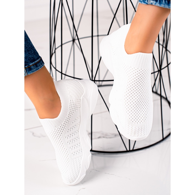 Sweet Shoes Zapatillas deportivas sin cordones blanco 1