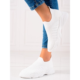Sweet Shoes Zapatillas deportivas sin cordones blanco 3