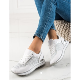 Sweet Shoes Zapatillas blancas con estilo blanco 2