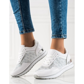 Sweet Shoes Zapatillas blancas con estilo blanco 3