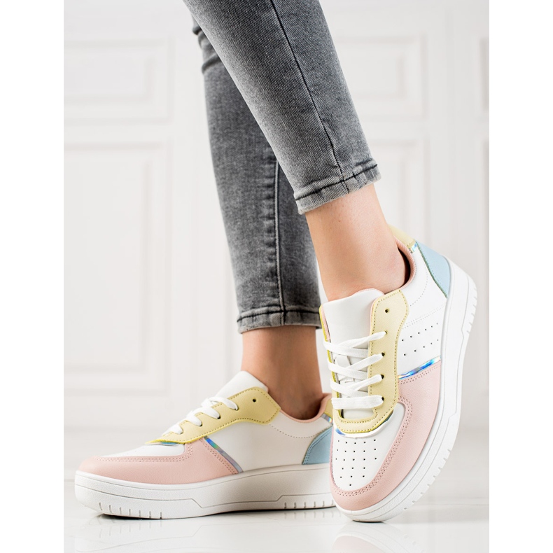 TRENDI Zapatillas de moda multicolor 1