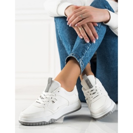 TRENDI Zapatos deportivos blancos 1