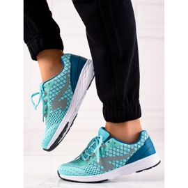 TRENDI Zapatos deportivos azules 3