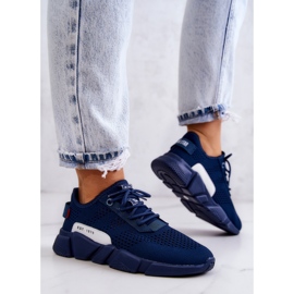 Deportivas mujer Memory Foam Big Star JJ274274 Azul marino 2 Deportivas mujer Memory Foam Big Star JJ274274 Azul marino 2