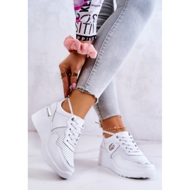 S.Barski Deportivas De Mujer En Piel Deportivas Blancas Loissa blanco 2