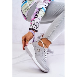 S.Barski Deportivas Mujer Piel Deportivas Deportivas Gris Loissa 5