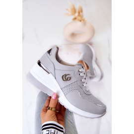 S.Barski Deportivas Mujer Piel Deportivas Deportivas Gris Loissa 6