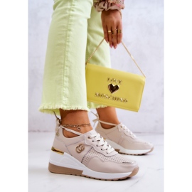 S.Barski Deportivas Mujer Piel Deportivas Deportivas Beige Loissa 4