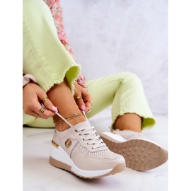 S.Barski Deportivas Mujer Piel Deportivas Deportivas Beige Loissa 7