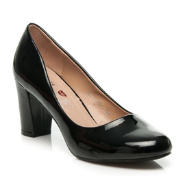Yes Mile Bombas lacadas negro 2