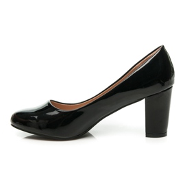 Yes Mile Bombas lacadas negro 3