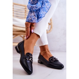 Mocasines Mujer Sergio Leone MK739 Negro 3
