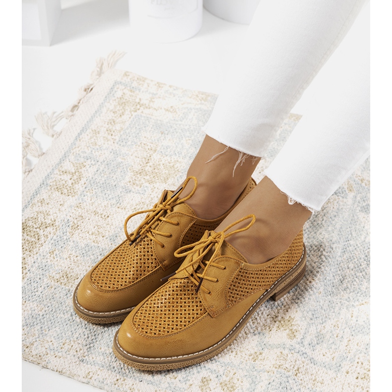 Edda marrón calado oxfords 1 Edda marrón calado oxfords 1