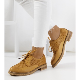 Edda marrón calado oxfords 2