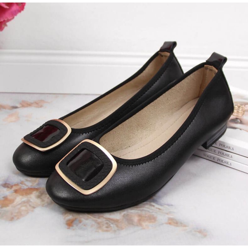 Bailarinas de piel Filippo W PAW334A negro 2