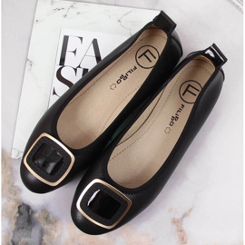 Bailarinas de piel Filippo W PAW334A negro 3