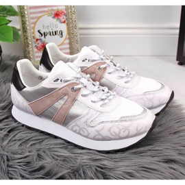 Zapatillas Bugatti W JJ253100 blancas blanco 2